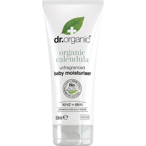 Dr Organic Unfragranced Baby Moisturiser Organic Calendula 50ml