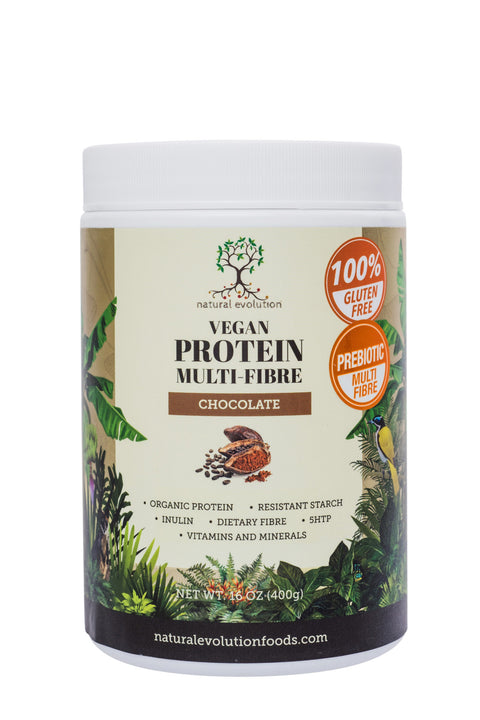 Natural Evolution Vegan Protein Multi-Fibre Chocolate 400g
