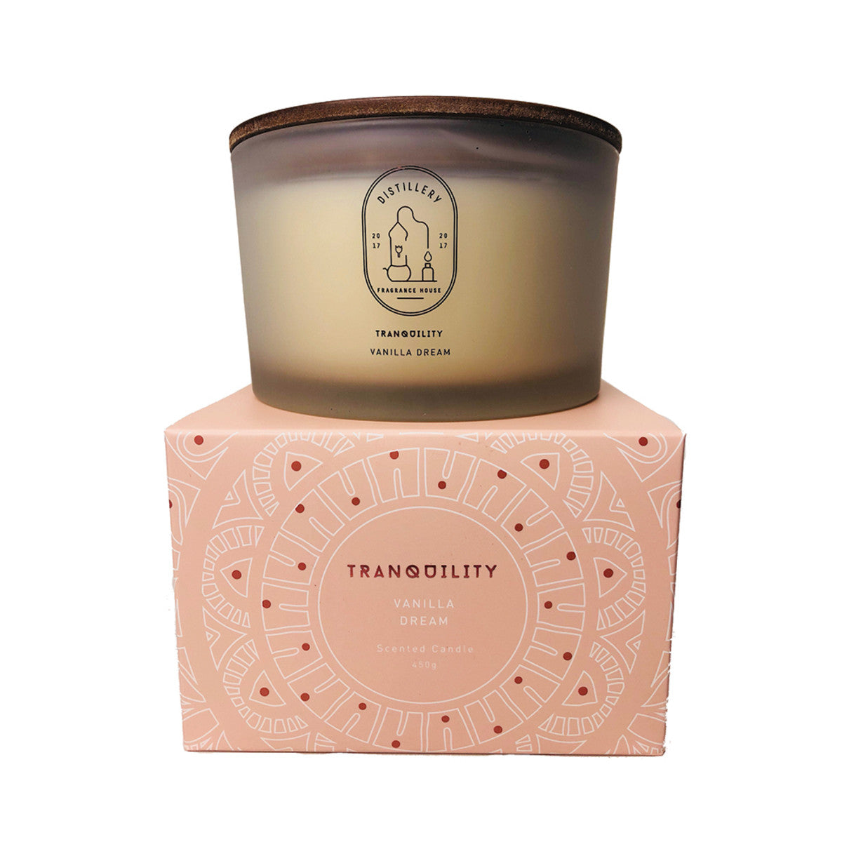 Distillery Fragrance House Soy Candle Tranquillity (Vanilla Dream) 450g