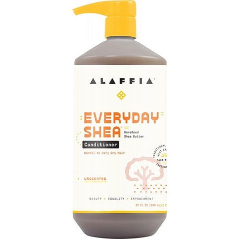 Alaffia Everyday Shea Unscented Conditioner 950ml