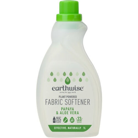 Earthwise Fabric Softener Papaya & Aloe Vera 1L