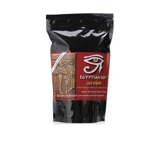 Egyptian Red Organic Hibiscus Infusion Tea Bags x40pk