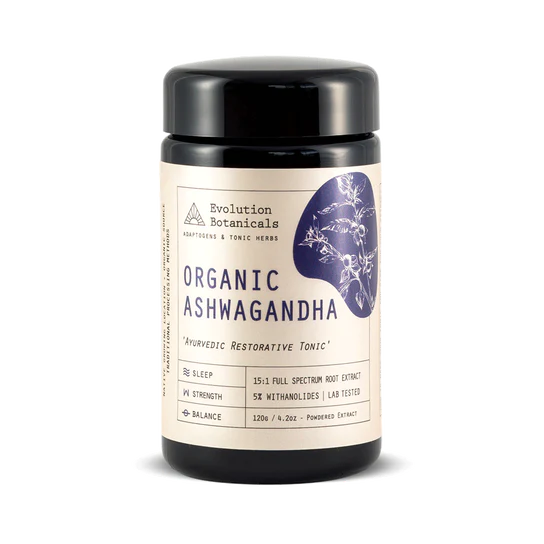 Evolution Botanicals Organic Ashwagandha 100g
