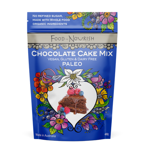 Food to Nourish Cake Mix Decadent Chocolate 400g