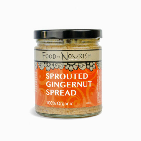 Food to Nourish Sprouted Gingernut Spread 225g