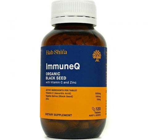 Hab Shifa Immune Q with Vitamin C & Zinc 120c