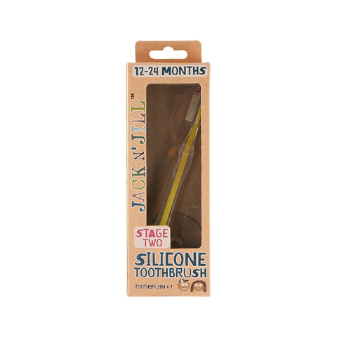 Jack N' Jill Silicone Toothbrush Stage Two (1-2 years)