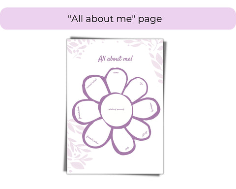 Daily Gratitude and Positive Affirmations Journal for kids