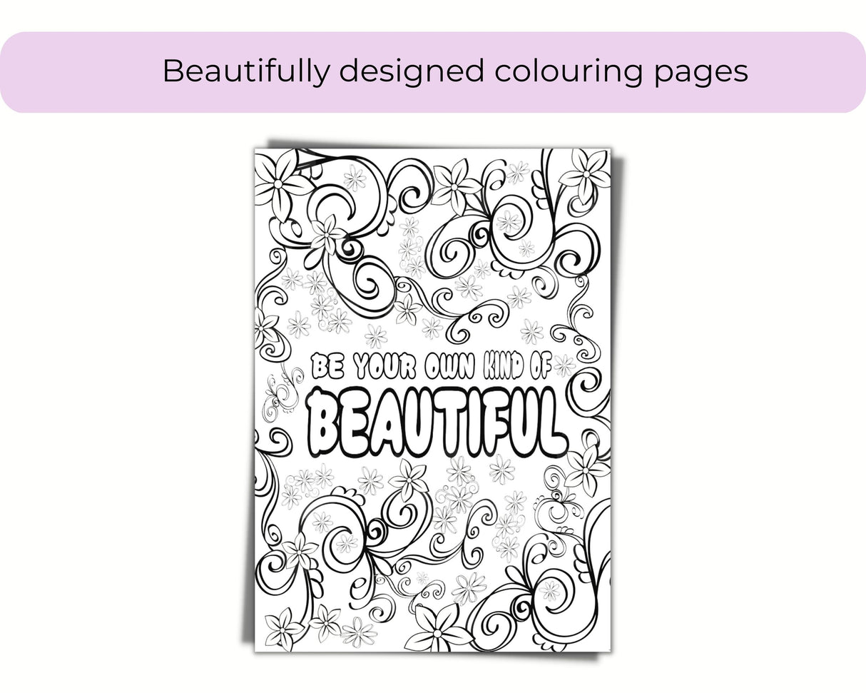 Daily Gratitude and Positive Affirmations Journal for Kids