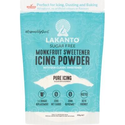 Lakanto Icing Powder - Monkfruit Sweetener Icing Sugar Replacement 200g