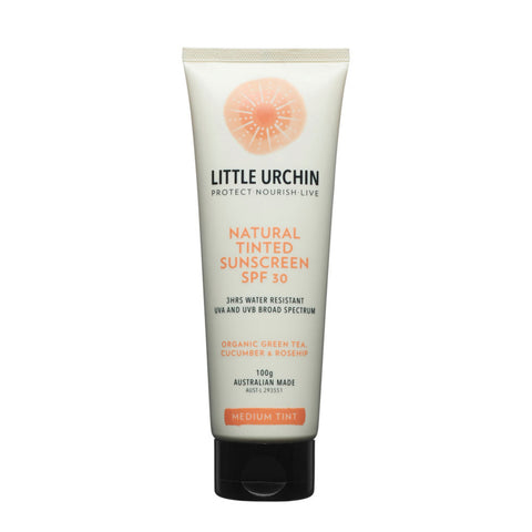 Little Urchin Natural Tinted Sunscreen SPF 30 Plus 100g