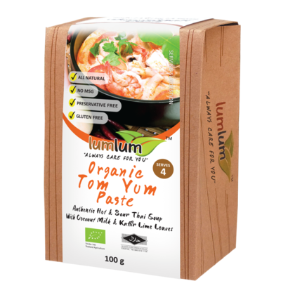 Lum Lum Organic Tom Yum Paste 100g