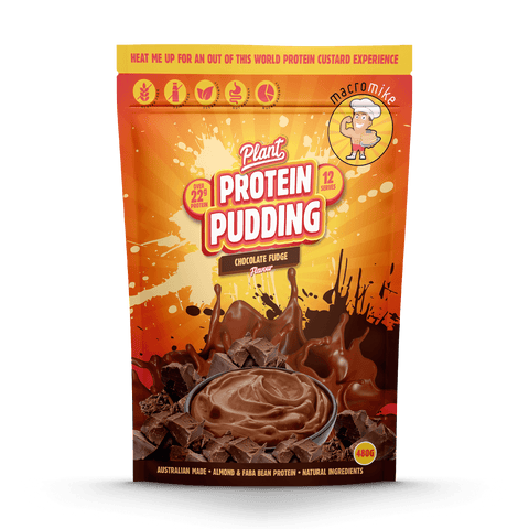 Macro Mike Plant Protein Pudding Chocolate Fudge 480g