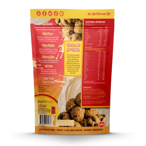 Macro Mike Peanut Plant Protein Cookie Dough 520g