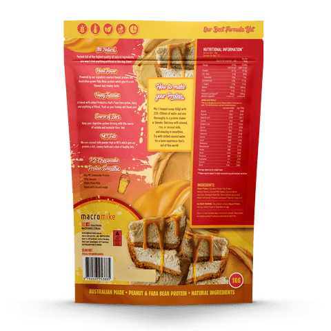 Macro Mike Peanut Plant Protein Peanut Butter Cheezecake 1kg