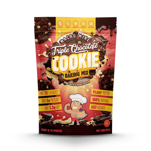 Macro Mike Cookie Baking Mix - Almond Protein Triple Chocolate 300g