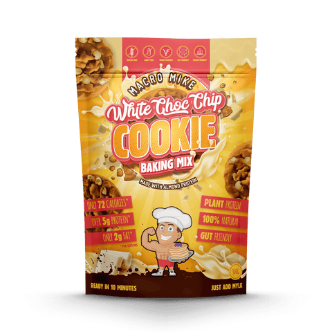 Macro Mike Cookie Baking Mix - Almond Protein White Choc Chip 300g