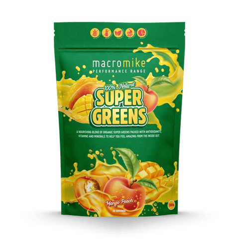 Macro Mike Super Greens Mango Peach 300g