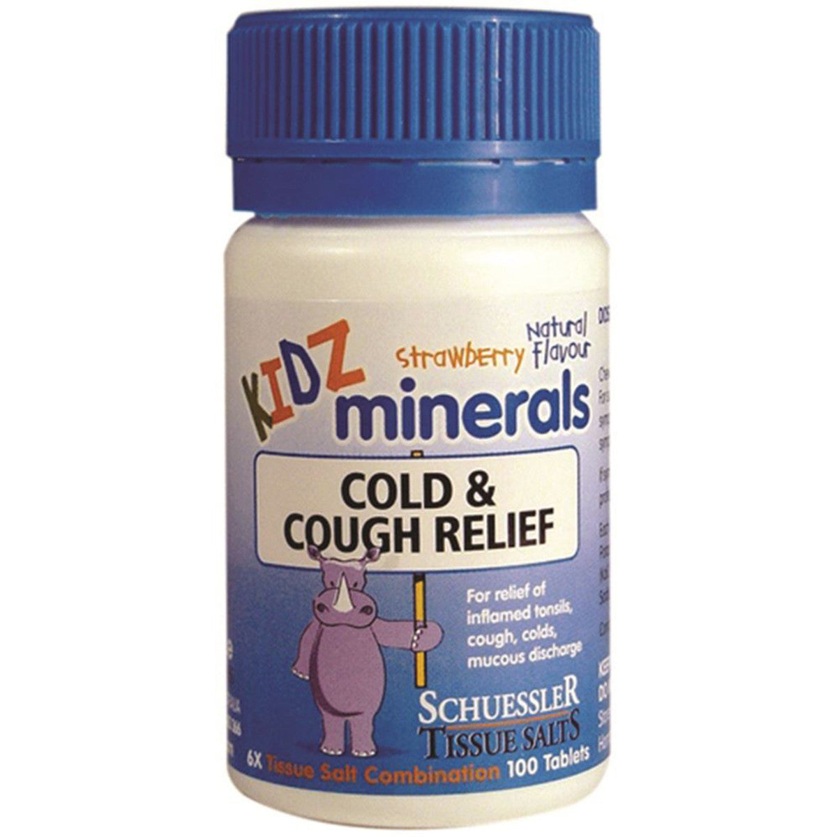 Martin & Pleasance Kidz Minerals Cough & Cold Relief 100 Tablets