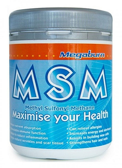 Megaburn MSM powder 400g SALE 10% OFF