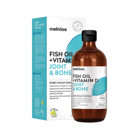 Melrose Fish Oil + Vitamin D (Joint & Bone) 500ml