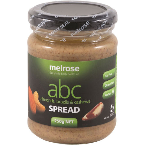 Melrose ABC (Almond, Brazil & Cashew) Spread 250g