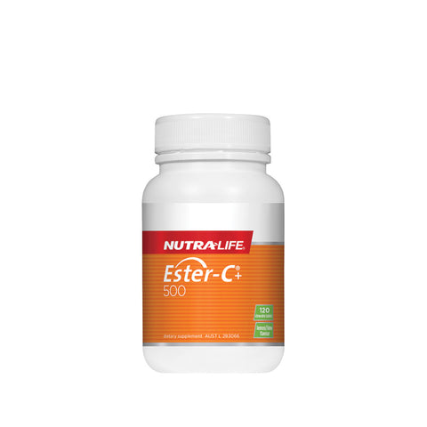 NutraLife Ester-C+ 500mg Chewable 120t CLEARANCE