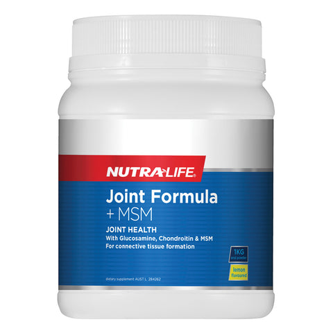 NutraLife Joint Formula + MSM (Lemon Flavoured) Oral Powder 1kg