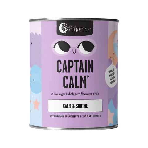 Nutra Organics Organic Captain Calm (Calm & Soothe) Bubblegum 200g