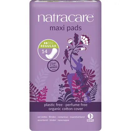Natracare Regular Pads 14 pack