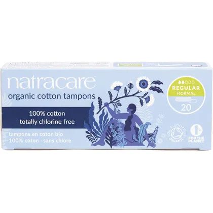 Natracare Regular Tampons (Non-Applicator) 20 pack