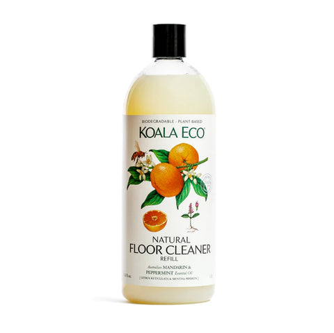 Koala Eco All Natural Floor Cleaner Mandarin and Peppermint - 1 Litre