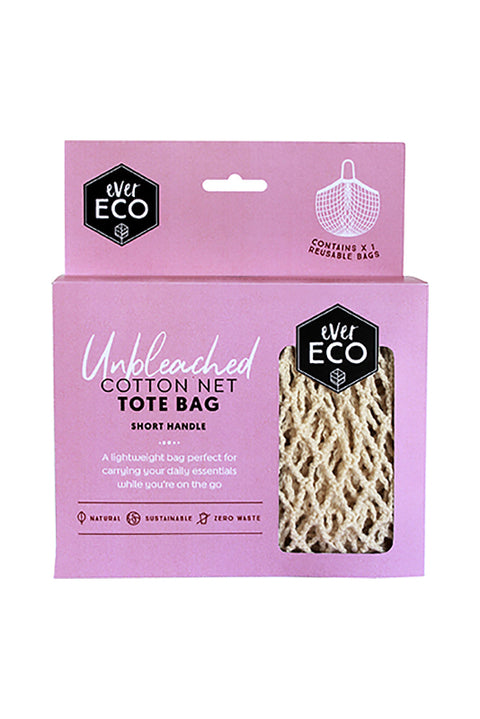 Ever Eco Tote Bag Cotton Net - Short Handle
