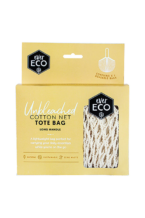 Ever Eco Tote Bag Cotton Net - Long Handle