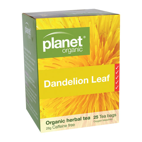 Planet Organic Organic Dandelion Leaf Herbal Tea x 25 Tea Bags