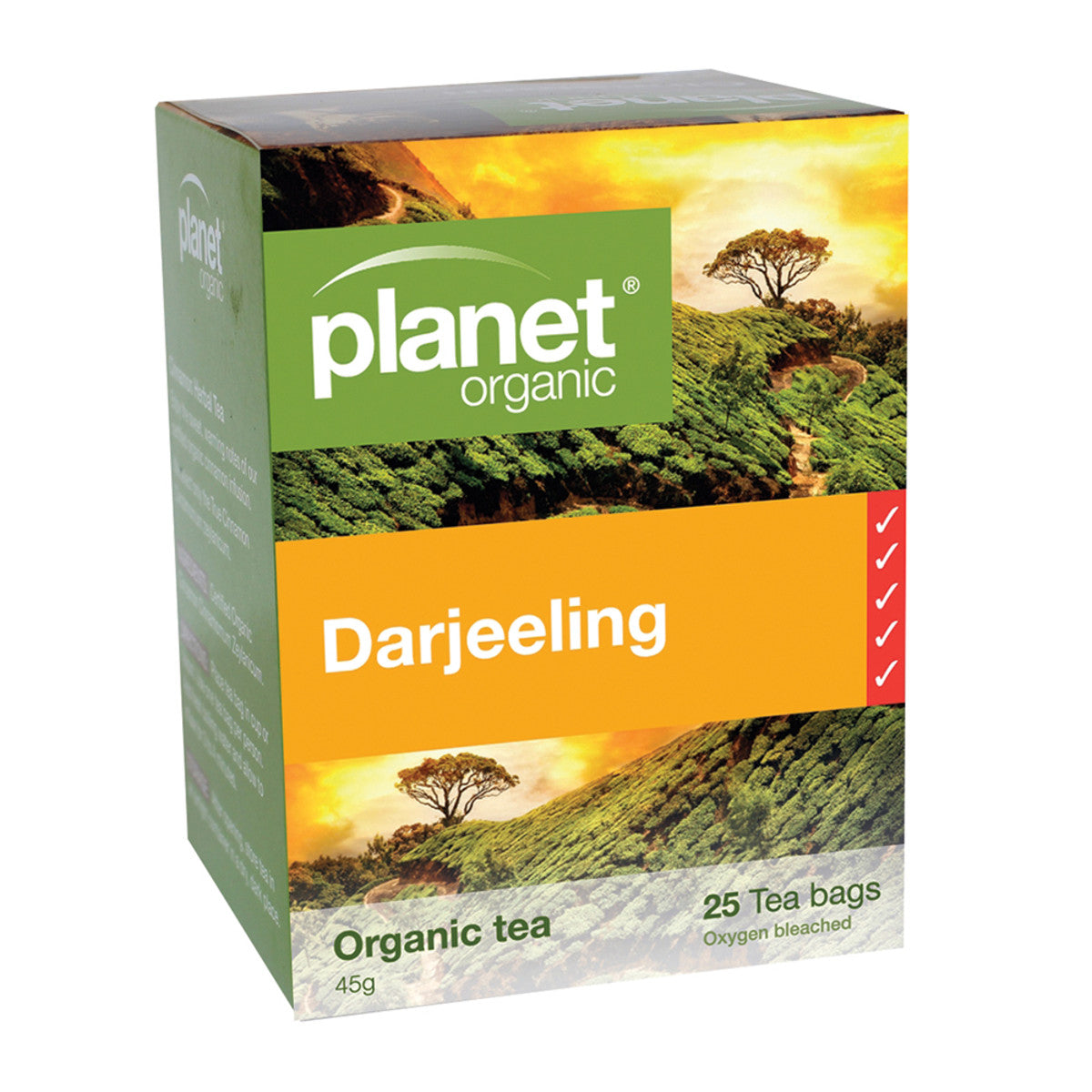 Planet Organic Organic Tea Darjeeling x 25 Tea Bags