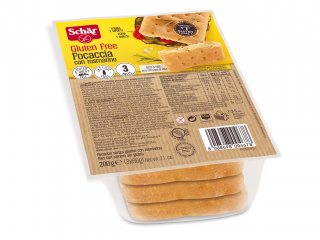 Schar Gluten Free Focaccia Bread Rolls with Rosemary 200g x 5 Packs