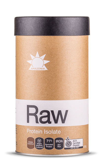 Amazonia Raw Protein Isolate Choc Coconut 500g