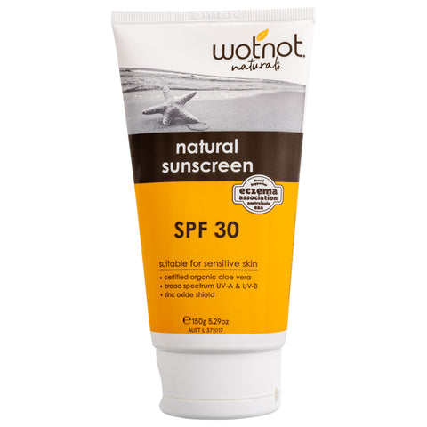 Natural Sunscreen SPF 30 Suitable Sensitive Skin 150g