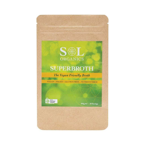 Sol Organics Superbroth Vegan Friendly Broth 100g