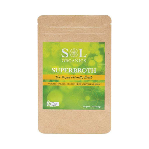 Sol Organics Superbroth Vegan Friendly Broth 100g