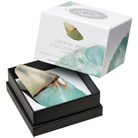 Summer Salt Body - Crystal Soap Aquamarine - Lemongrass 155g