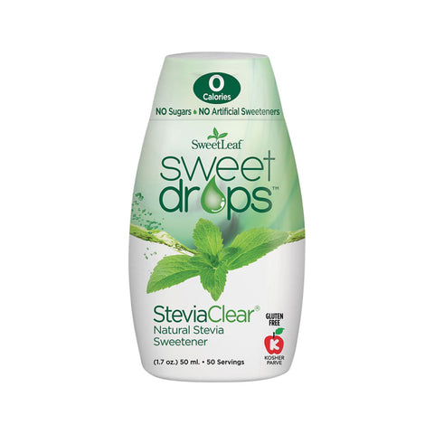 Sweet Leaf Sweet Drops SteviaClear Liquid Squeeze Pack 50ml