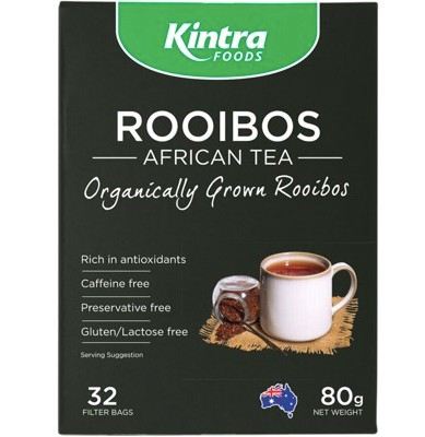 Kintra Foods Rooibos African Tea Bags (32)- 80g