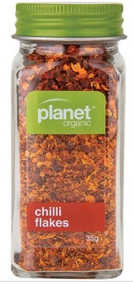 Planet Organic Chilli Flakes 35g