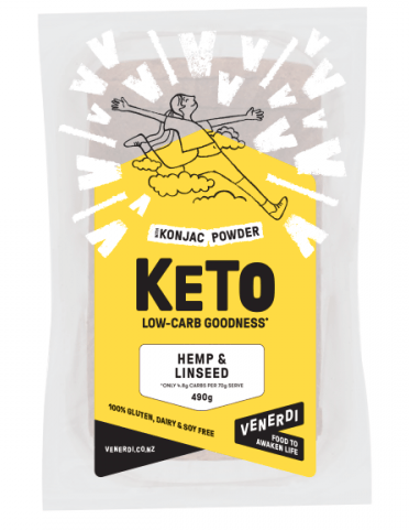 Venerdi Keto Bread Hemp and Linseed 490g