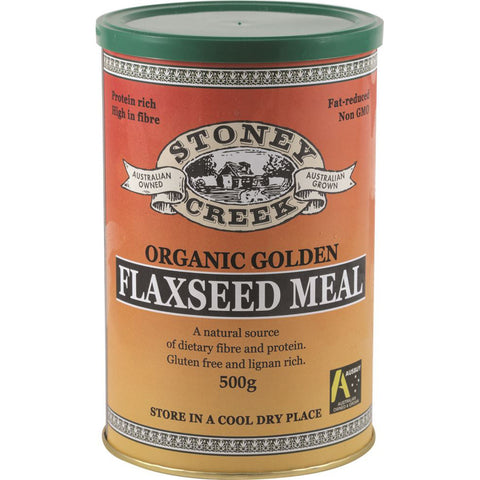 Stoney Creek Organic Golden Flaxseed Meal 500g