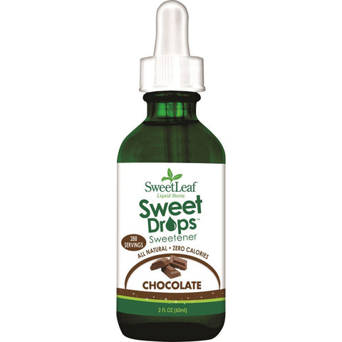 Sweet Leaf Liquid Stevia Drops Chocolate 60ml