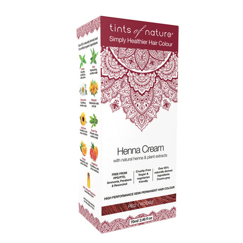 Tints of Nature Henna Cream Red 70ml