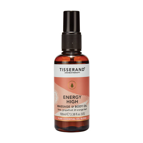 Tisserand Massage & Body Oil Energy High 100ml